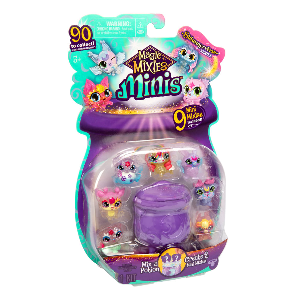 Kit com 9 Mini Bonecos Magic Mixies Minis - Imagem 2