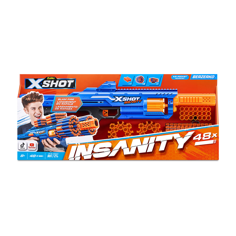 Lançador de Dardos X-Shot Insanity Berzerko - Imagem 3