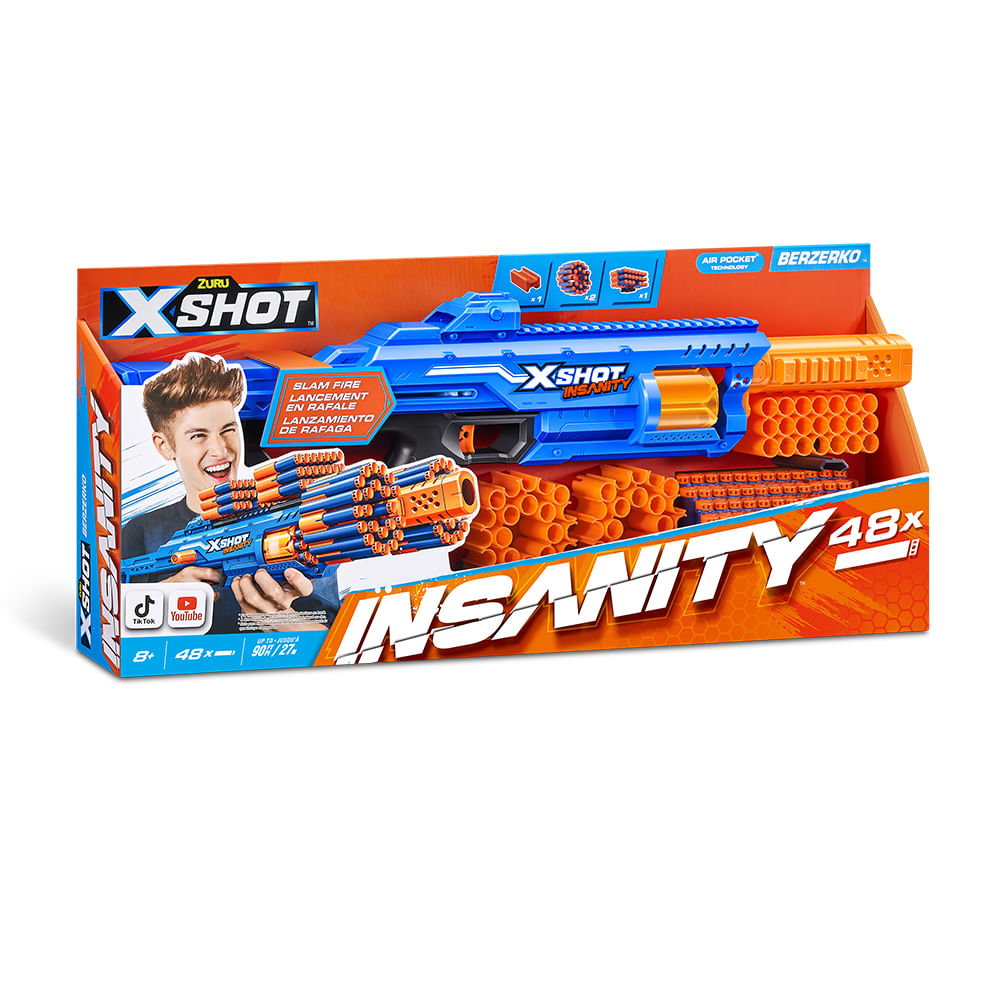 Lançador de Dardos X-Shot Insanity Berzerko - Imagem 4