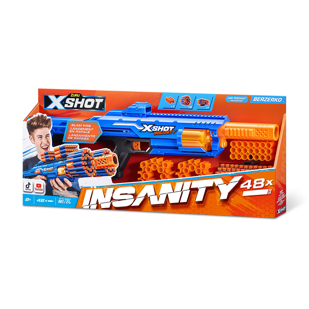 Lançador de Dardos X-Shot Insanity Berzerko - Imagem 7