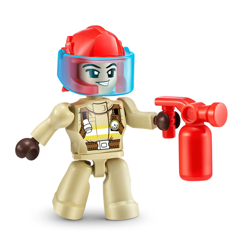 Blocos de Montar Max City Resgate de Incêndio 265 peças - Imagem 4