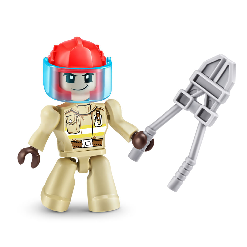 Blocos de Montar Max City Resgate de Incêndio 265 peças - Imagem 5