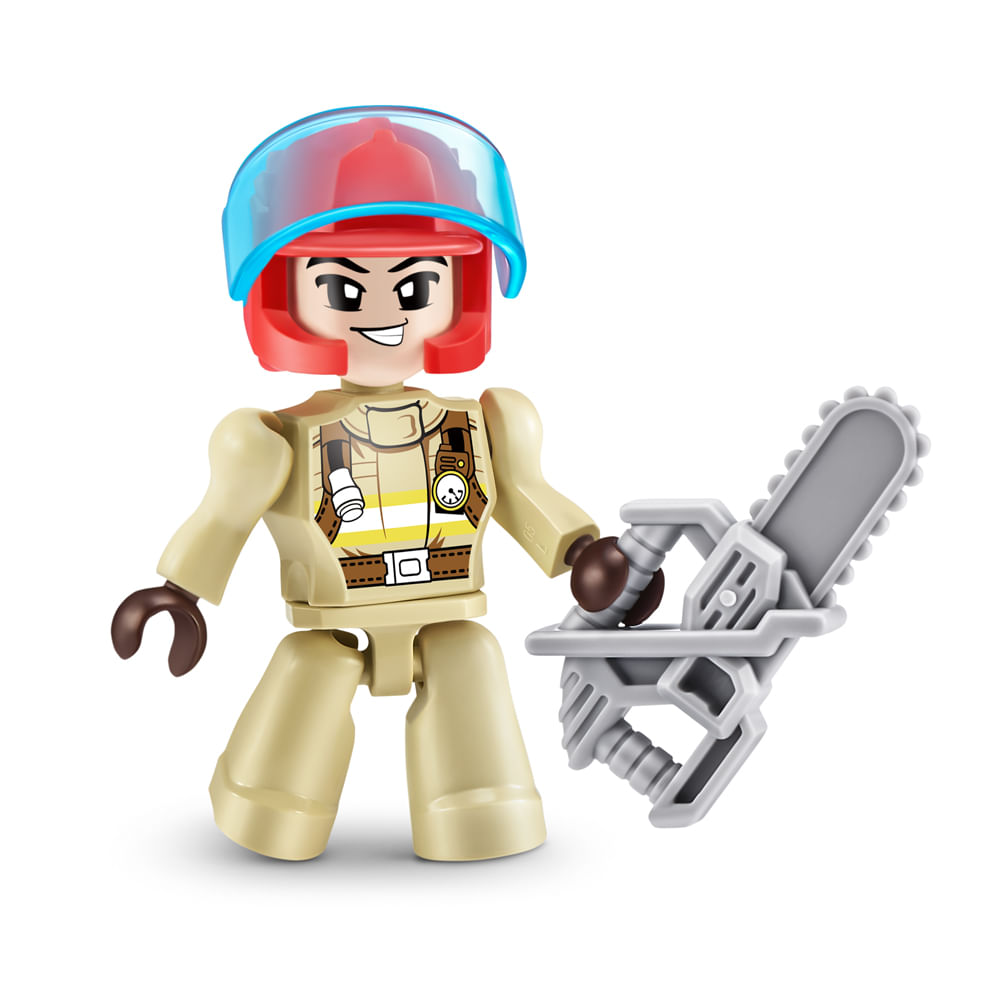 Blocos de Montar Max City Resgate de Incêndio 265 peças - Imagem 6
