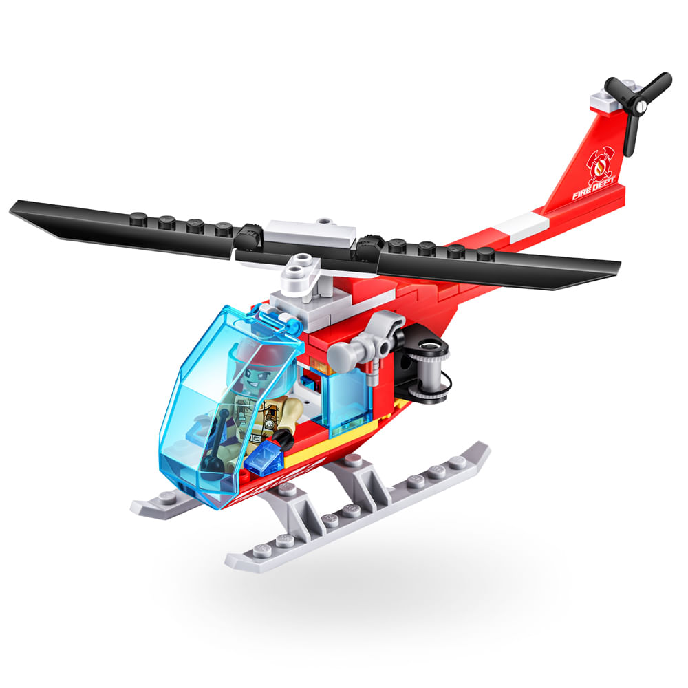 Blocos de Montar Max City Resgate de Incêndio 265 peças - Imagem 7