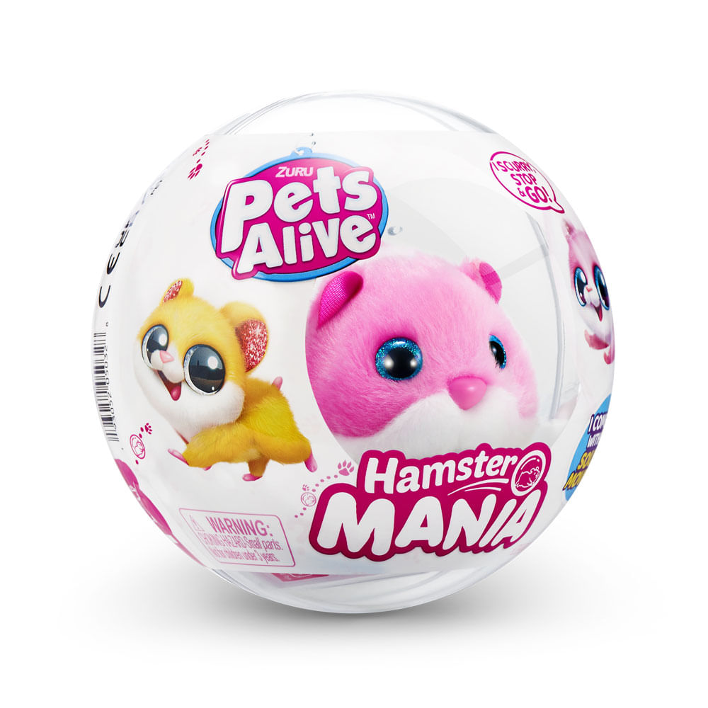 Hamster Mania - Pelúcia Pets Alive - Rosa - Imagem 7