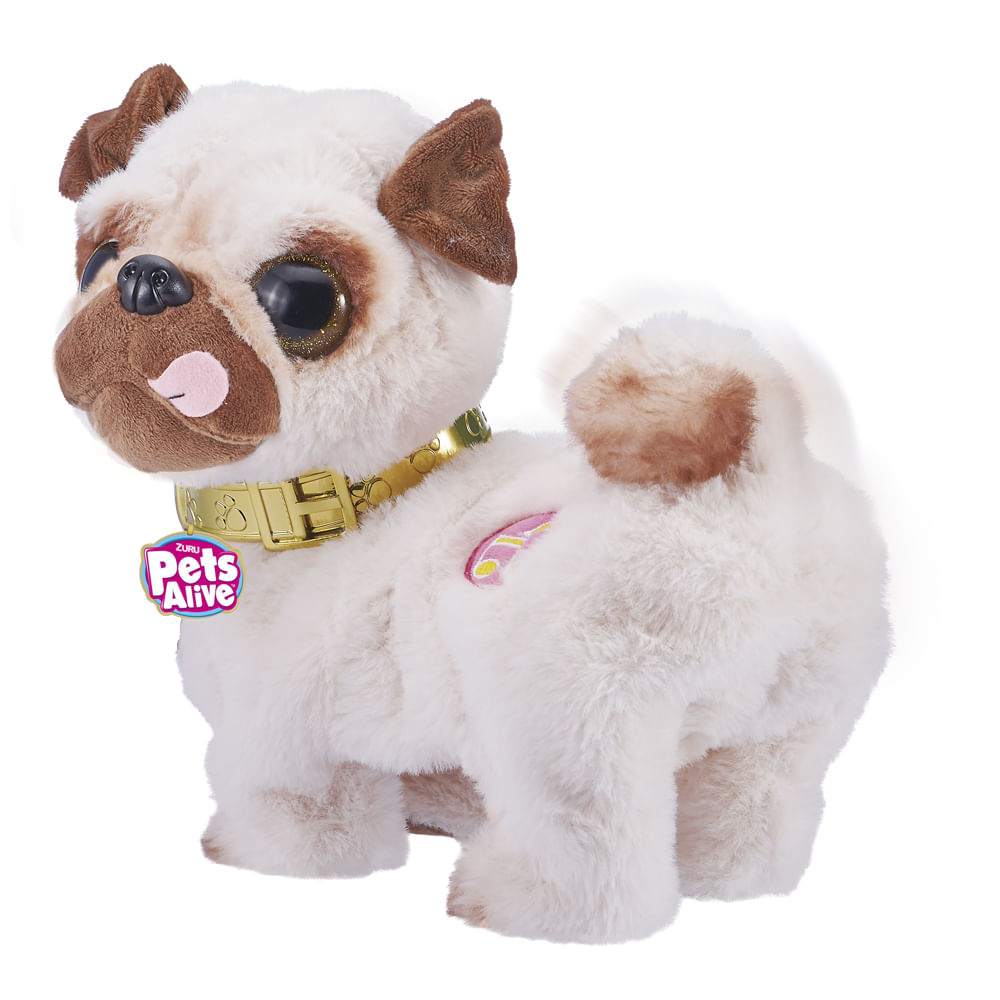 Poppy Pug do Rebolado - Pelúcia Pets Alive - Imagem 4