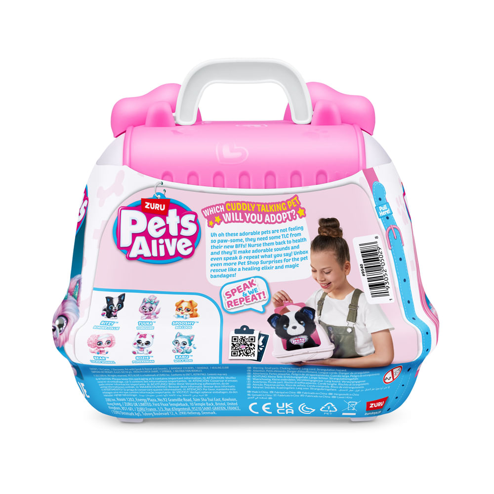 Resgate de Filhotes Surpresa - Pelúcia Pets Alive Puppy Rescue - Imagem 4