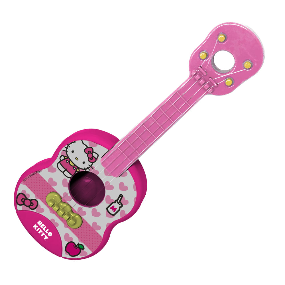 Instrumento Musical Infantil Hello Kitty - Violão - Imagem 3