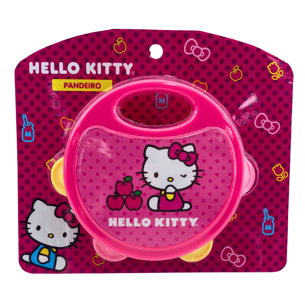 Instrumento Musical Infantil Hello Kitty - Pandeiro - Imagem 2
