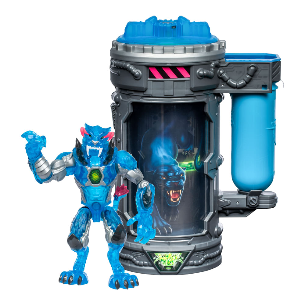 Câmara De Mutação Com Boneco Colecionável Mrbeast Lab Mutators - Pantera Furtiva - Imagem 2