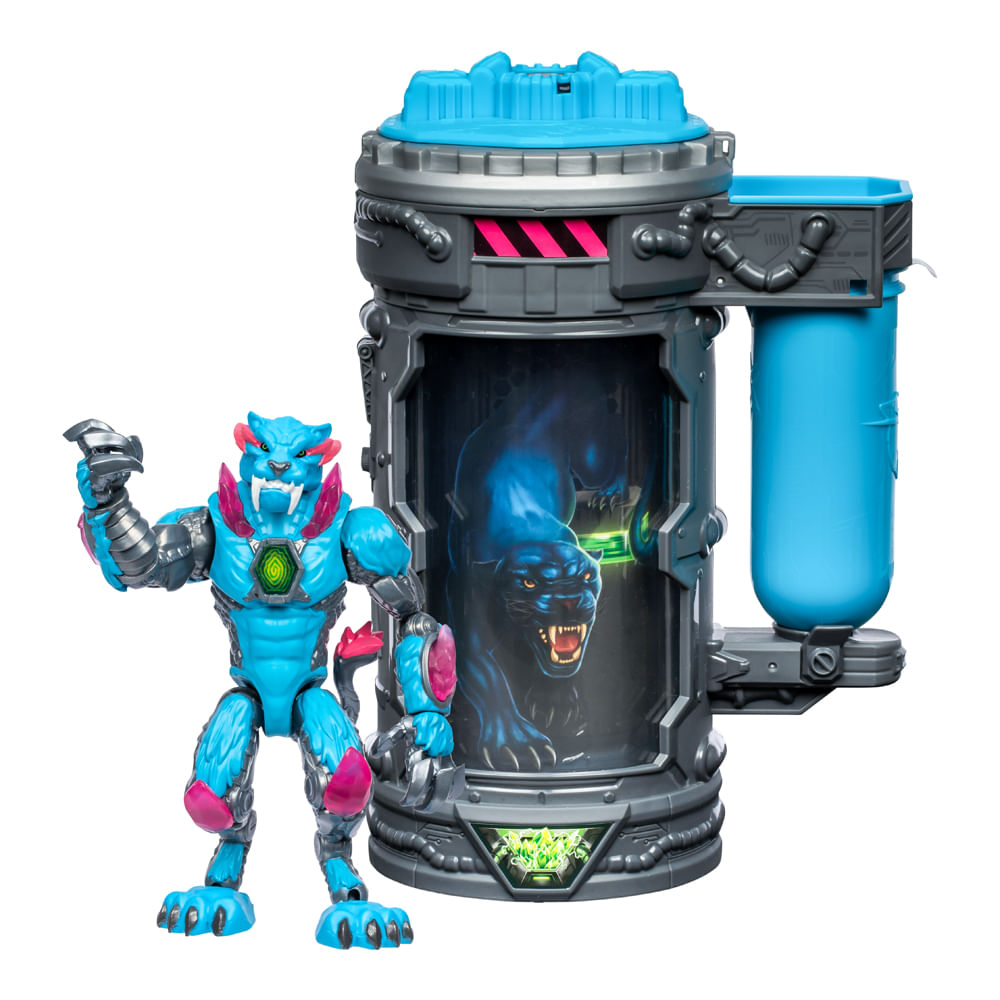 Câmara De Mutação Com Boneco Colecionável Mrbeast Lab Mutators - Pantera Icônica - Imagem 4