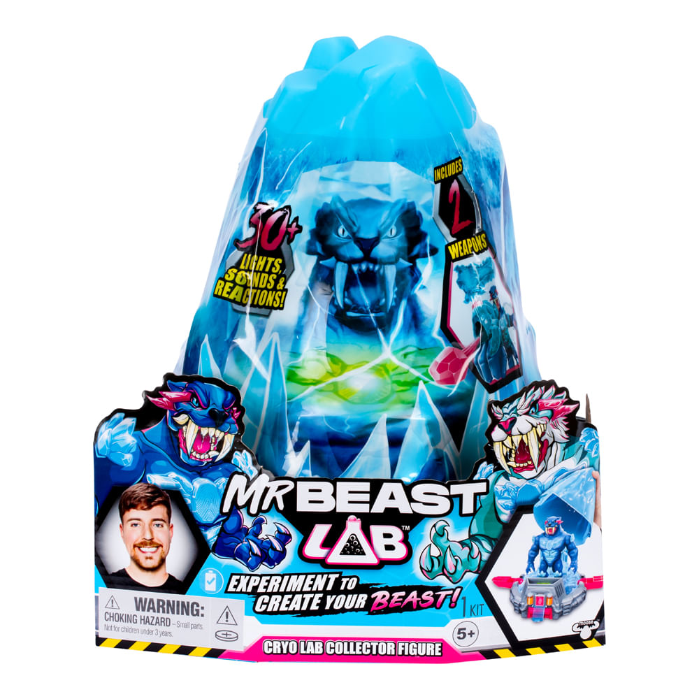 Boneco Colecionável Cryo Lab Mrbeast Lab - Imagem 8