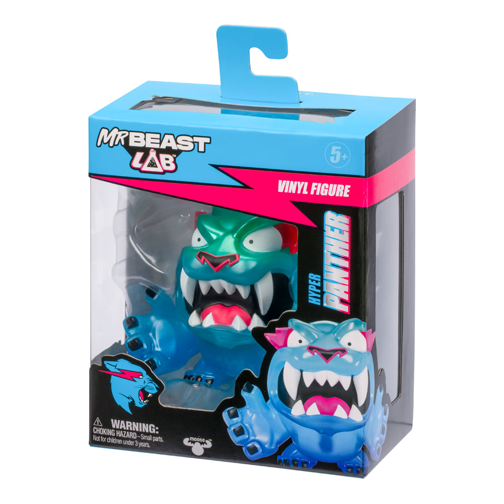 Boneco De Vinil Colecionável 9cm Mrbeast Lab - Pantera Hyper - Imagem 9