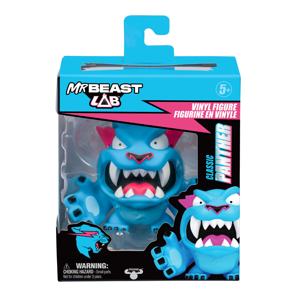 Boneco De Vinil Colecionável 9cm Mrbeast Lab - Pantera Clássica - Imagem 2