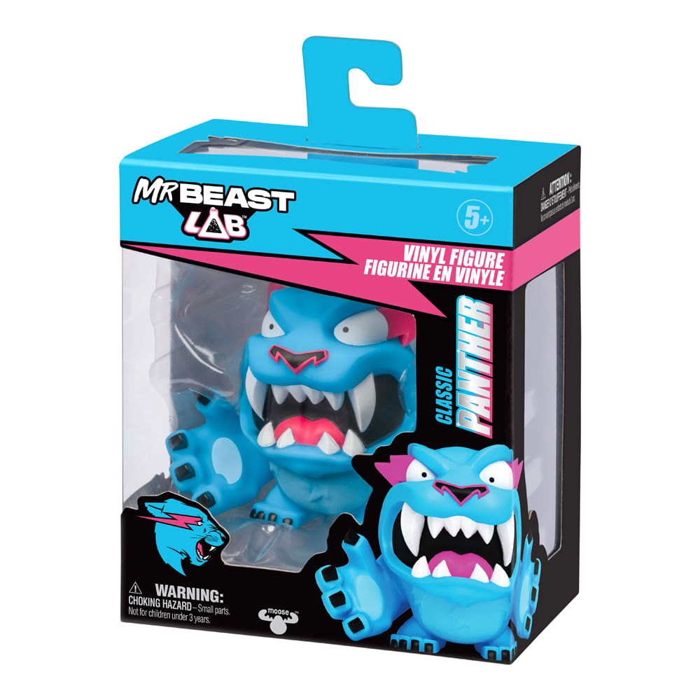 Boneco De Vinil Colecionável 9cm Mrbeast Lab - Pantera Clássica - Imagem 7