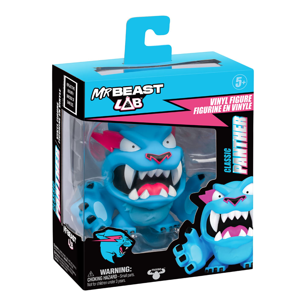 Boneco De Vinil Colecionável 9cm Mrbeast Lab - Pantera Clássica - Imagem 9