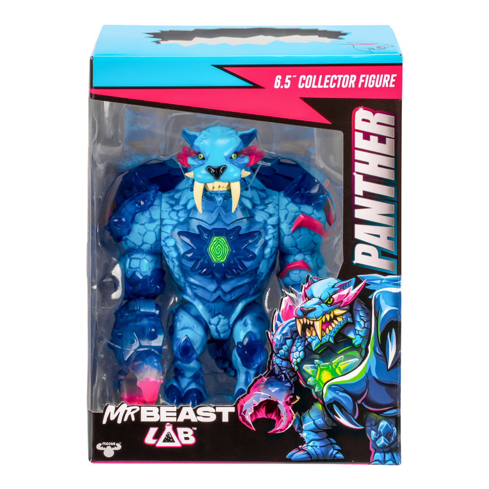 Boneco Colecionável 16cm Mrbeast Lab - Pantera - Imagem 2
