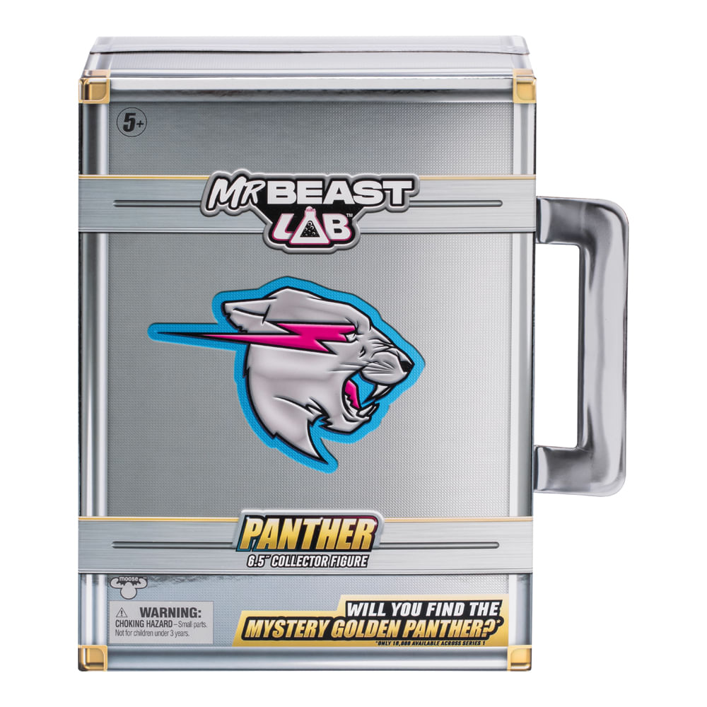 Boneco Colecionável 16cm Mrbeast Lab - Pantera - Imagem 3