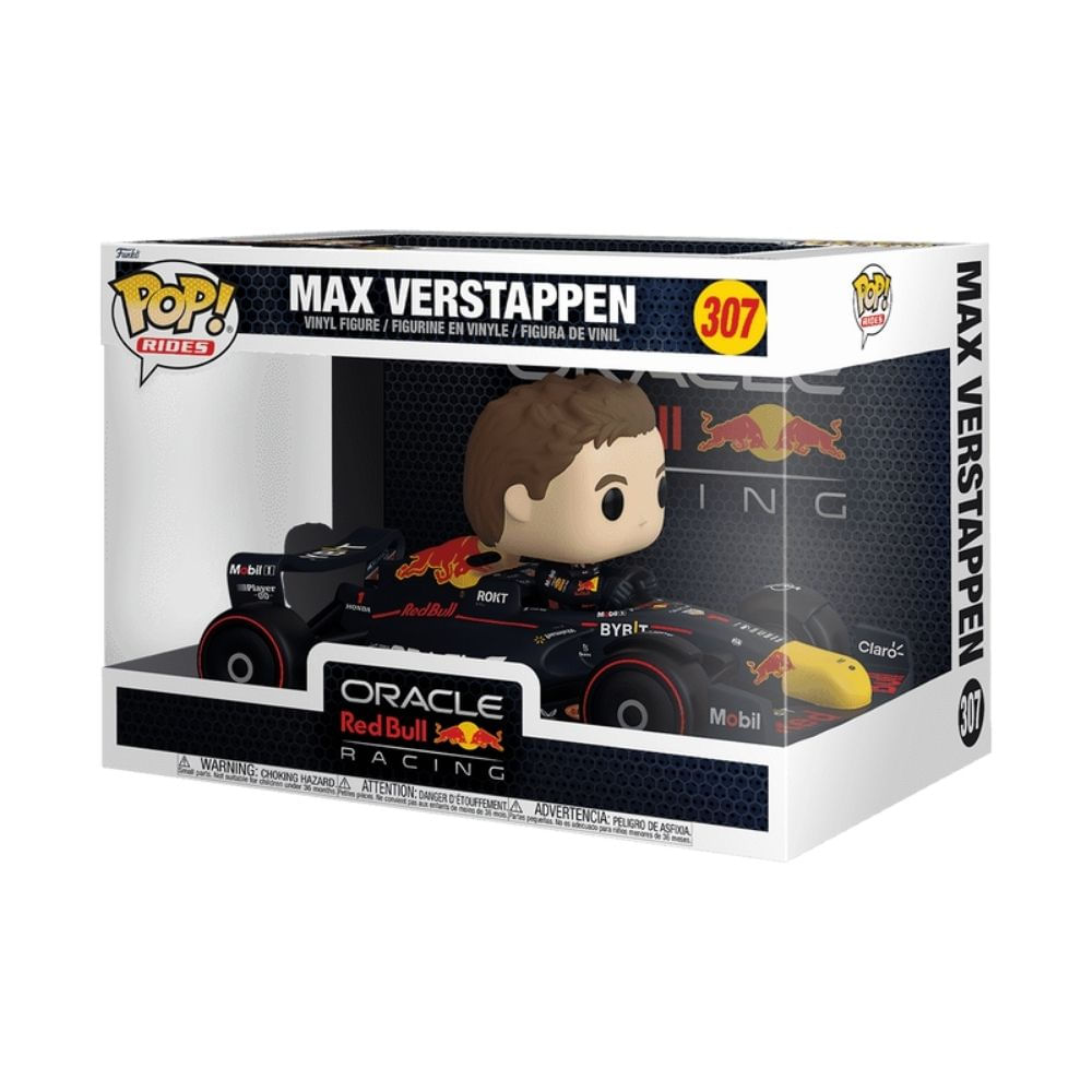 Boneco Funko Pop! Rides Super Deluxe - Max Verstappen - Imagem 3
