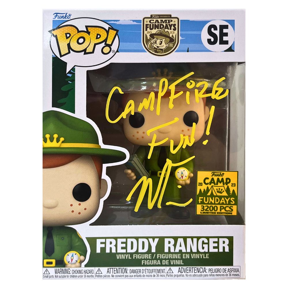 Boneco Funko Pop! Freddy Ranger - Edição Limitada Assinado - Imagem 3