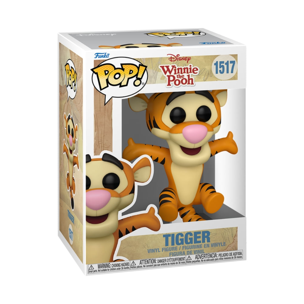 Boneco Funko Pop! Disney O Ursinho Pooh - Tigrão - Imagem 3