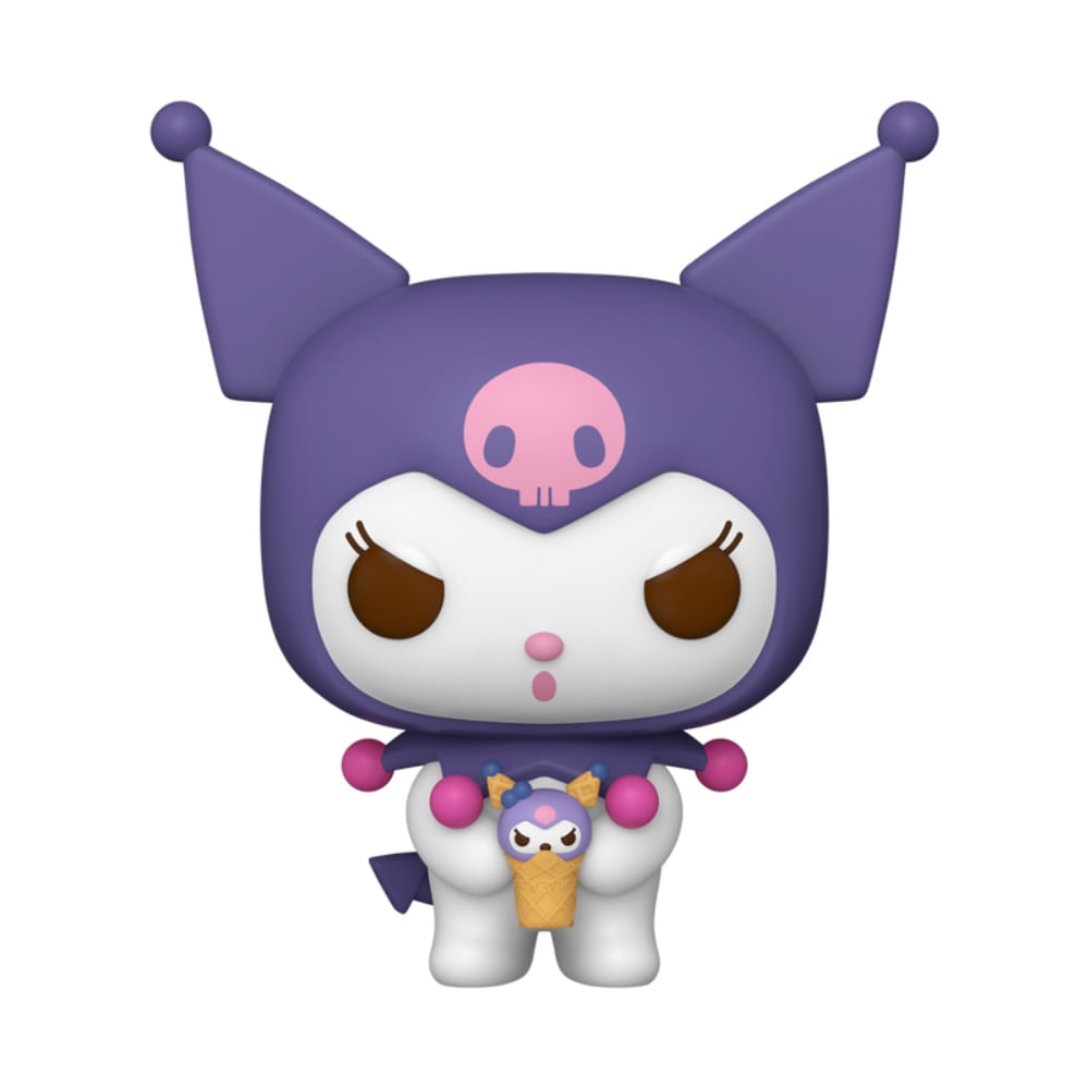 Boneco Funko Pop! Sanrio Hello Kitty - Kuromi com Sorvete - Imagem 3