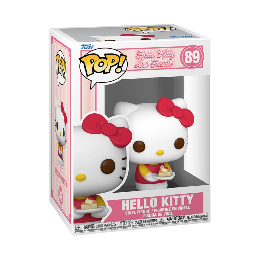 Boneco Funko Pop! Sanrio Hello Kitty - Hello Kitty com Bolo - Imagem 3