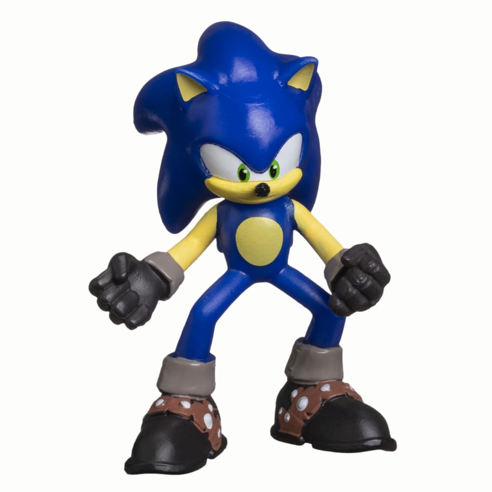 Boneco Colecionável 6,5cm Sonic Prime - Sonic Moderno - Imagem 3