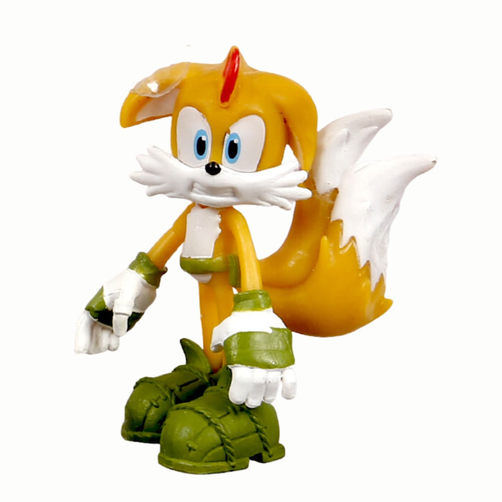 Boneco Colecionável 6,5cm Sonic Prime - Tails - Imagem 3