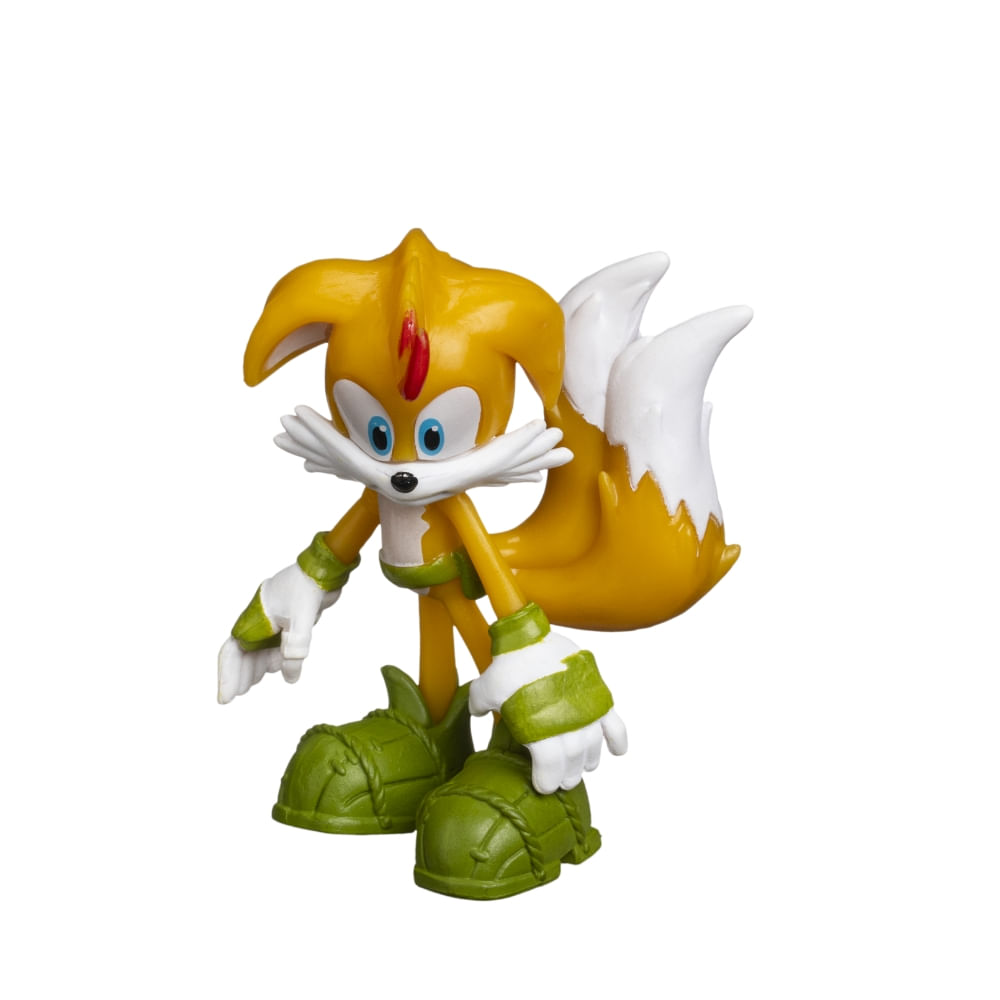 Kit 5 Bonecos Col 6,5cm Sonic, Knucks, Thorn Rose E Tails - Imagem 3