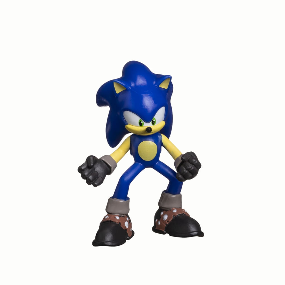 Kit 3 Bonecos Col 6,5cm Sonic, Knuckles Pirata E Rusty Rose - Imagem 3