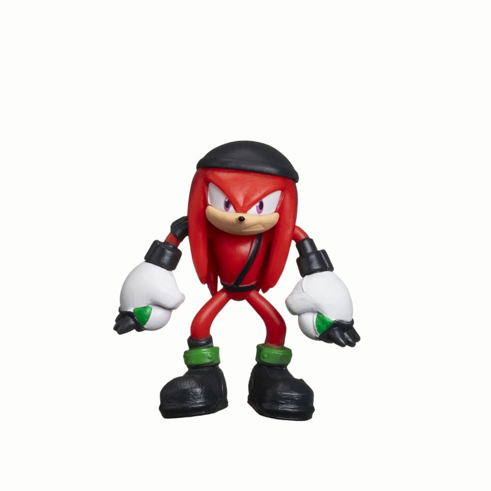 Kit 3 Bonecos Col 6,5cm Sonic Pirata, Knucks E Tails - Imagem 2