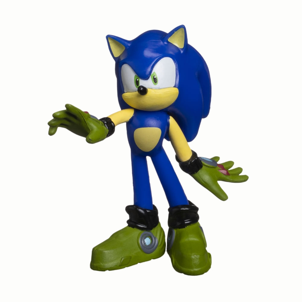 Kit 3 Bonecos Col 6,5cm Tails Pirata, Rusty Rose, Sonic - Imagem 4
