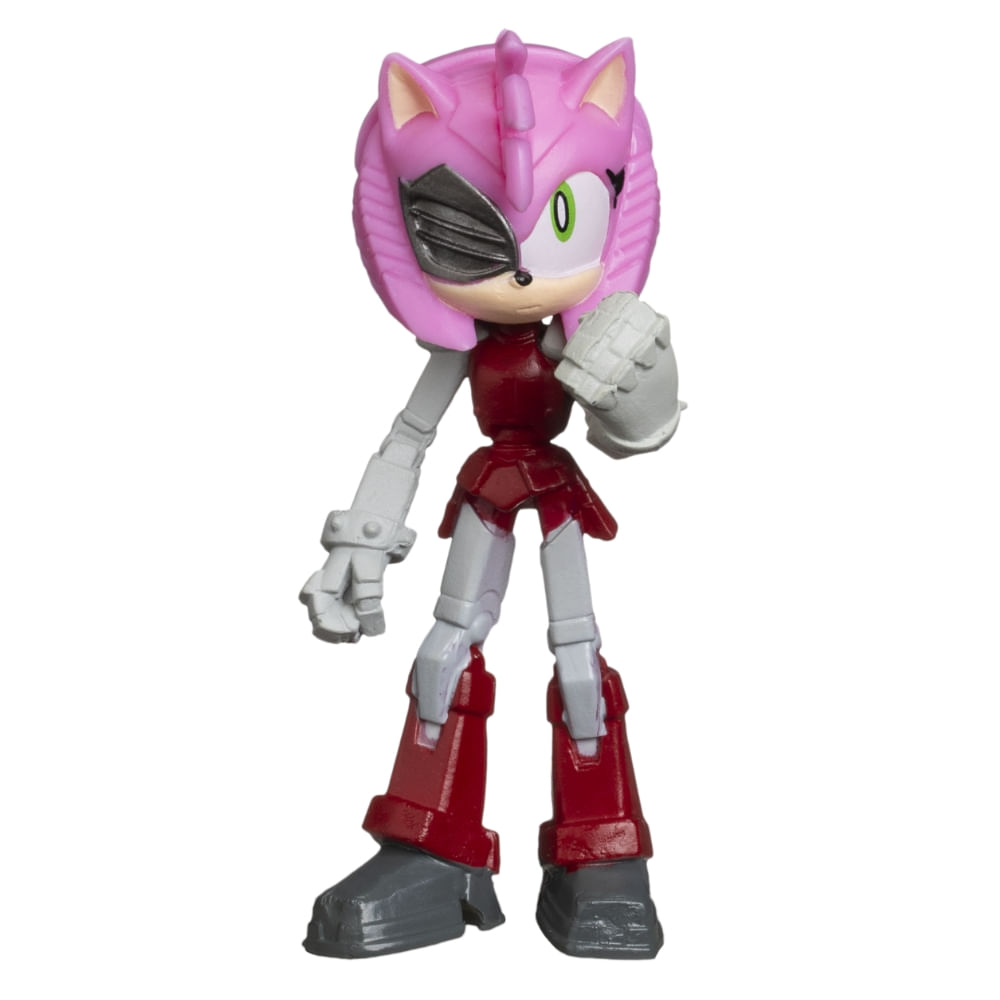 Boneco Colecionável 6,5cm Sonic Prime - Rusty Rose - Imagem 2