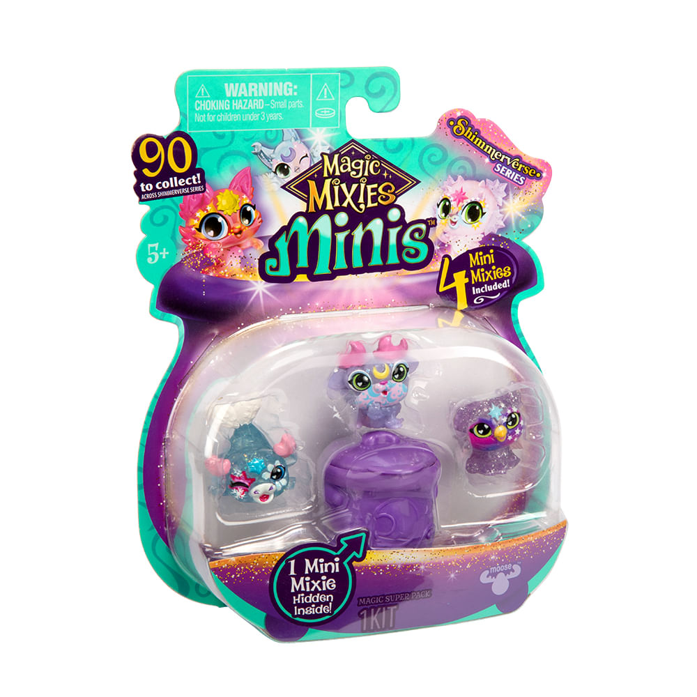 Kit com 4 Mini Bonecos Magic Mixies Minis - Imagem 10