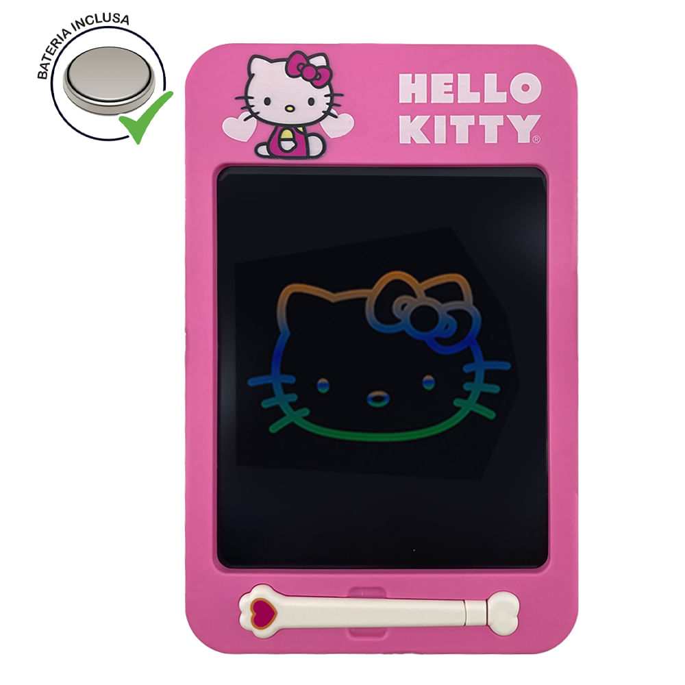 Lousa Mágica Infantil Eletrônica Hello Kitty - Imagem 2