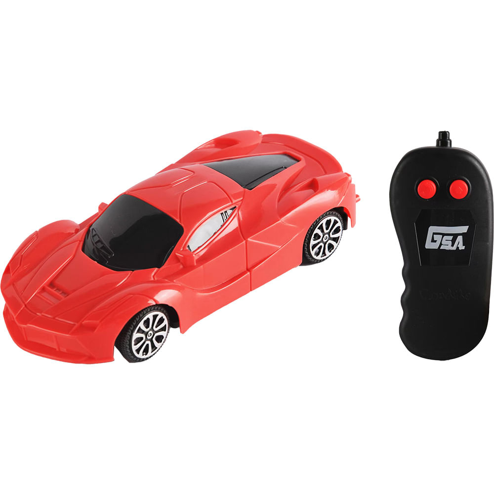 Carrinho C//r Garagem S.a. Pop Racer - Ferrari Vermelha