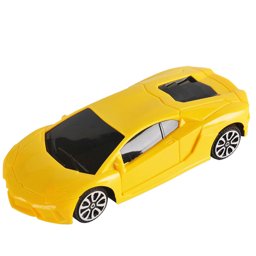 Carrinho C/r Garagem S.a. Pop Racer - Lamborguini Amarela - Imagem 2