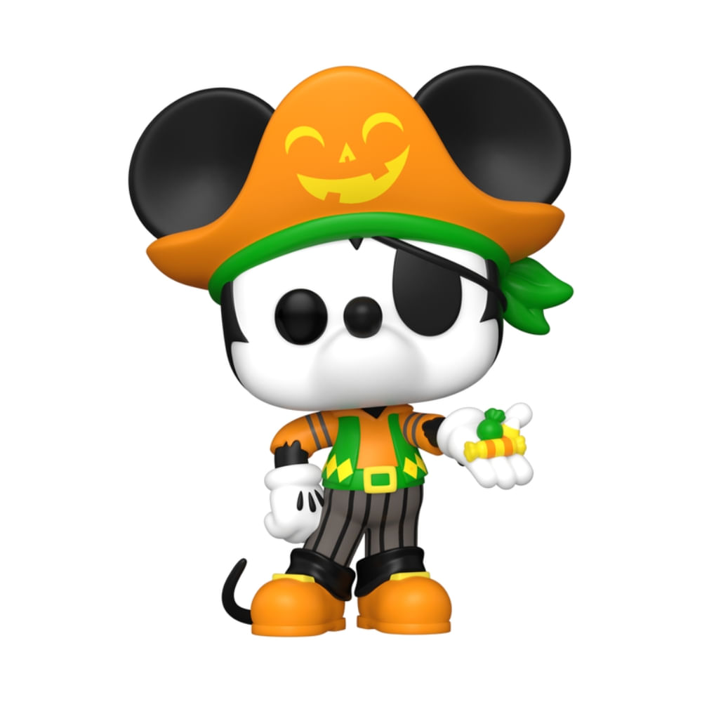 Boneco Funko Pop! Disney Halloween - Mickey Pirata - Imagem 3
