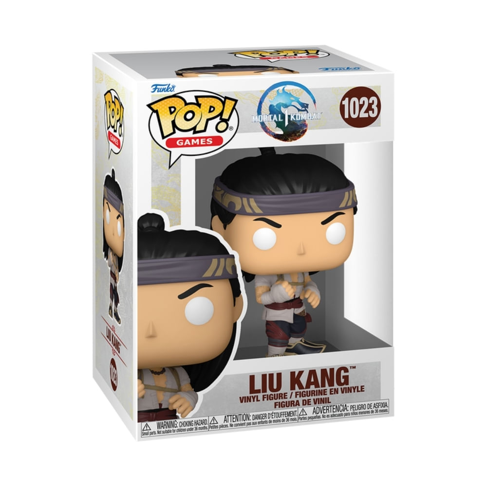 Boneco Funko Pop! Mortal Kombat - Liu Kang - Imagem 2