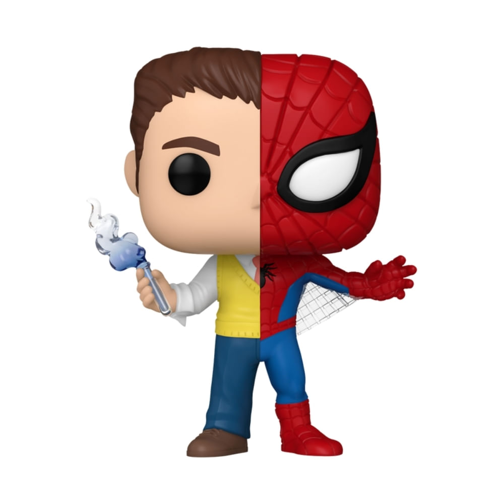 Boneco Funko Pop! Marvel Split - Peter Parker/Homem-Aranha - Imagem 2
