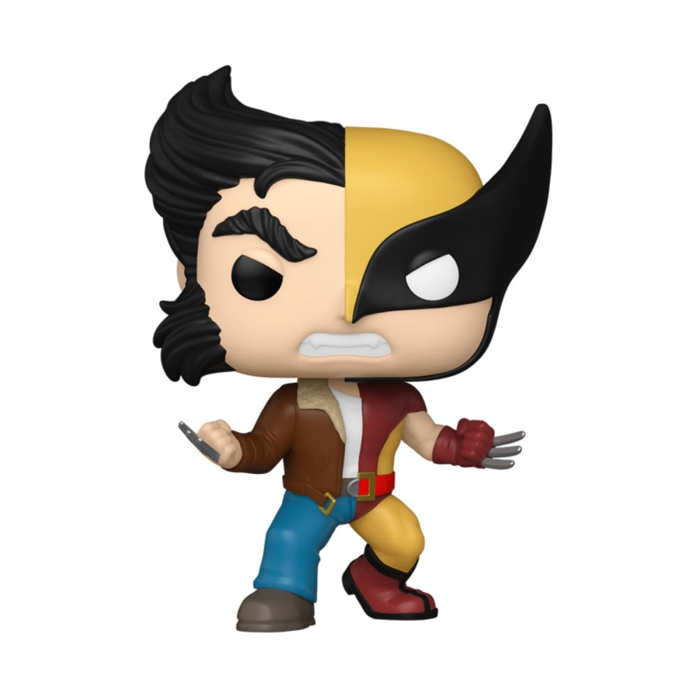 Boneco Funko Pop! Marvel Split - Logan/Wolverine - Imagem 3