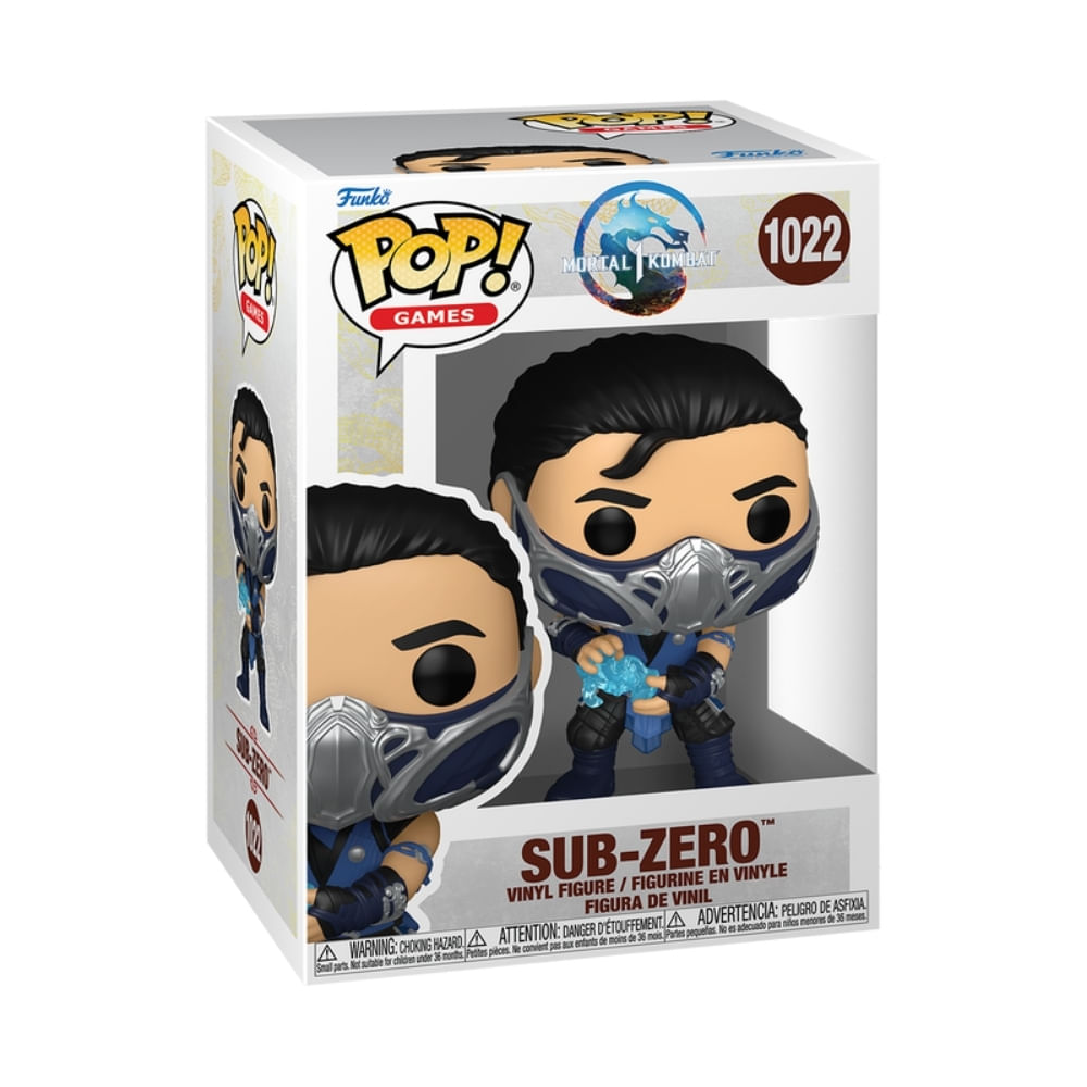 Boneco Funko Pop! Mortal Kombat - Sub-Zero - Imagem 2