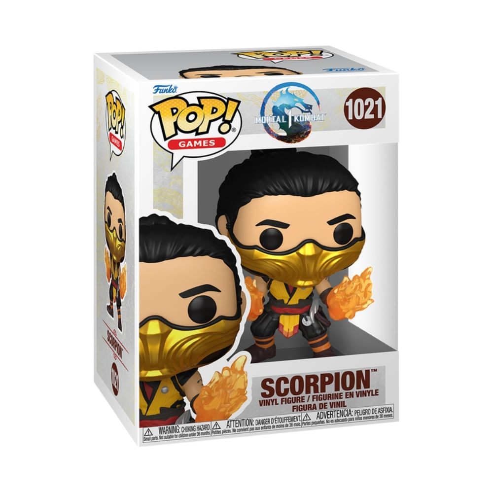 Boneco Funko Pop! Mortal Kombat - Scorpion - Imagem 2