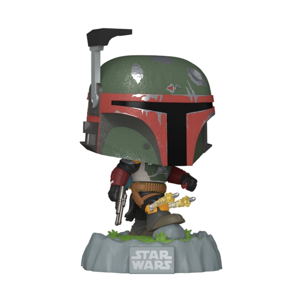 Boneco Funko Pop! Star Wars - Boba Fett com Foguetes - Imagem 3