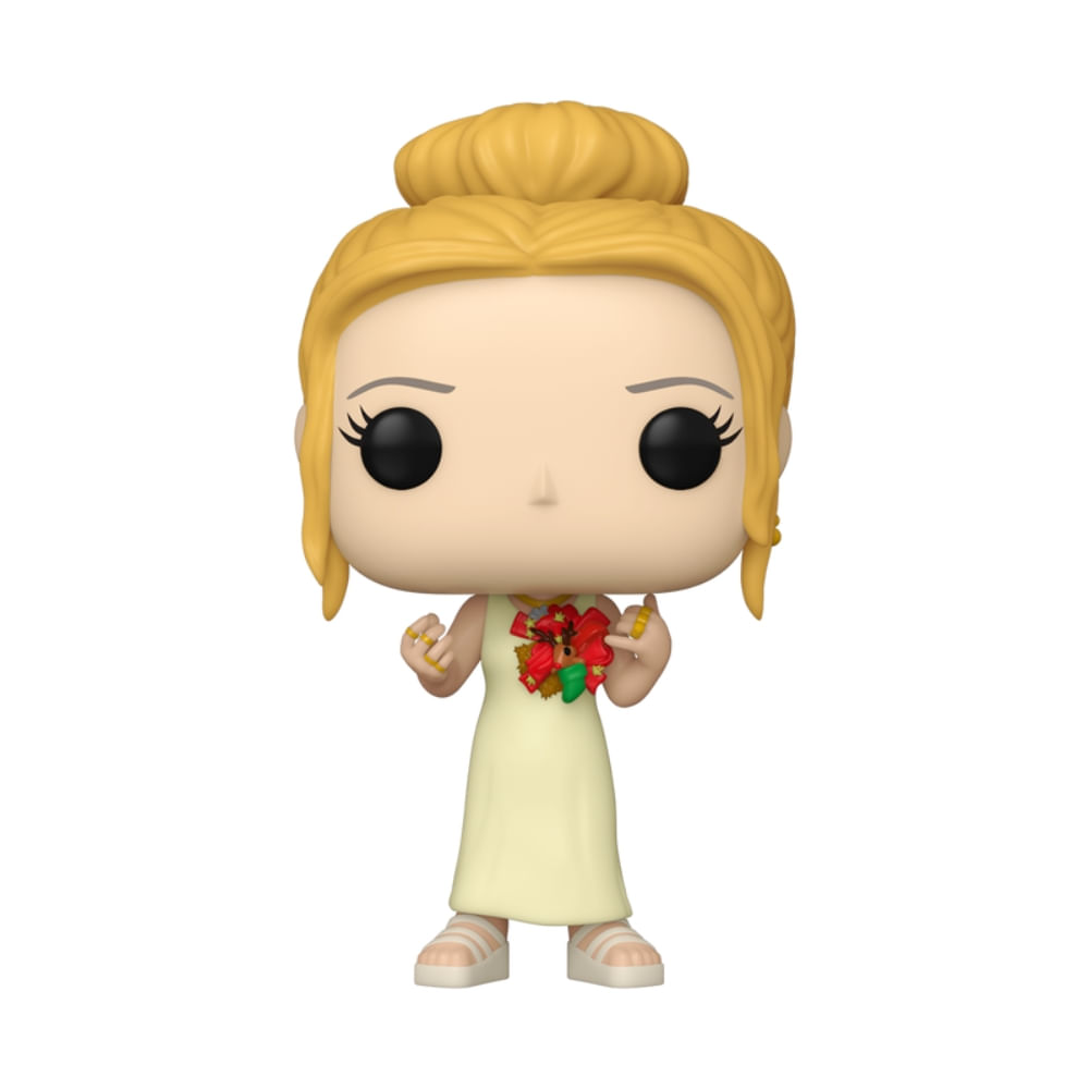 Boneco Funko Pop! Friends - Phoebe de Vestido com Enfeite - Imagem 2