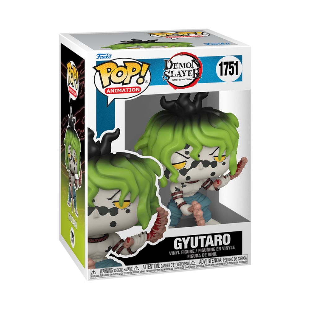 Boneco Funko Pop! Demon Slayer - Gyutaro - Imagem 3
