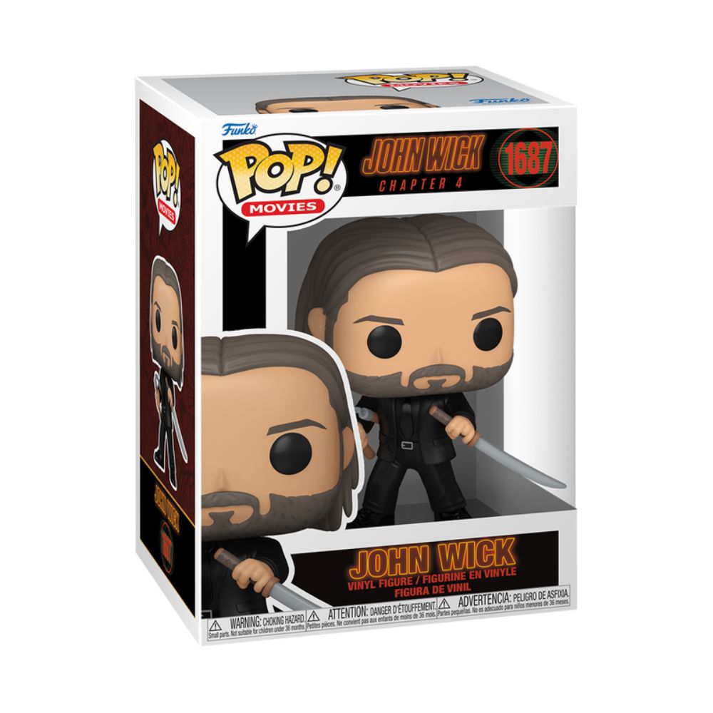 Boneco Funko Pop! John Wick 4 - John Wick - Imagem 2