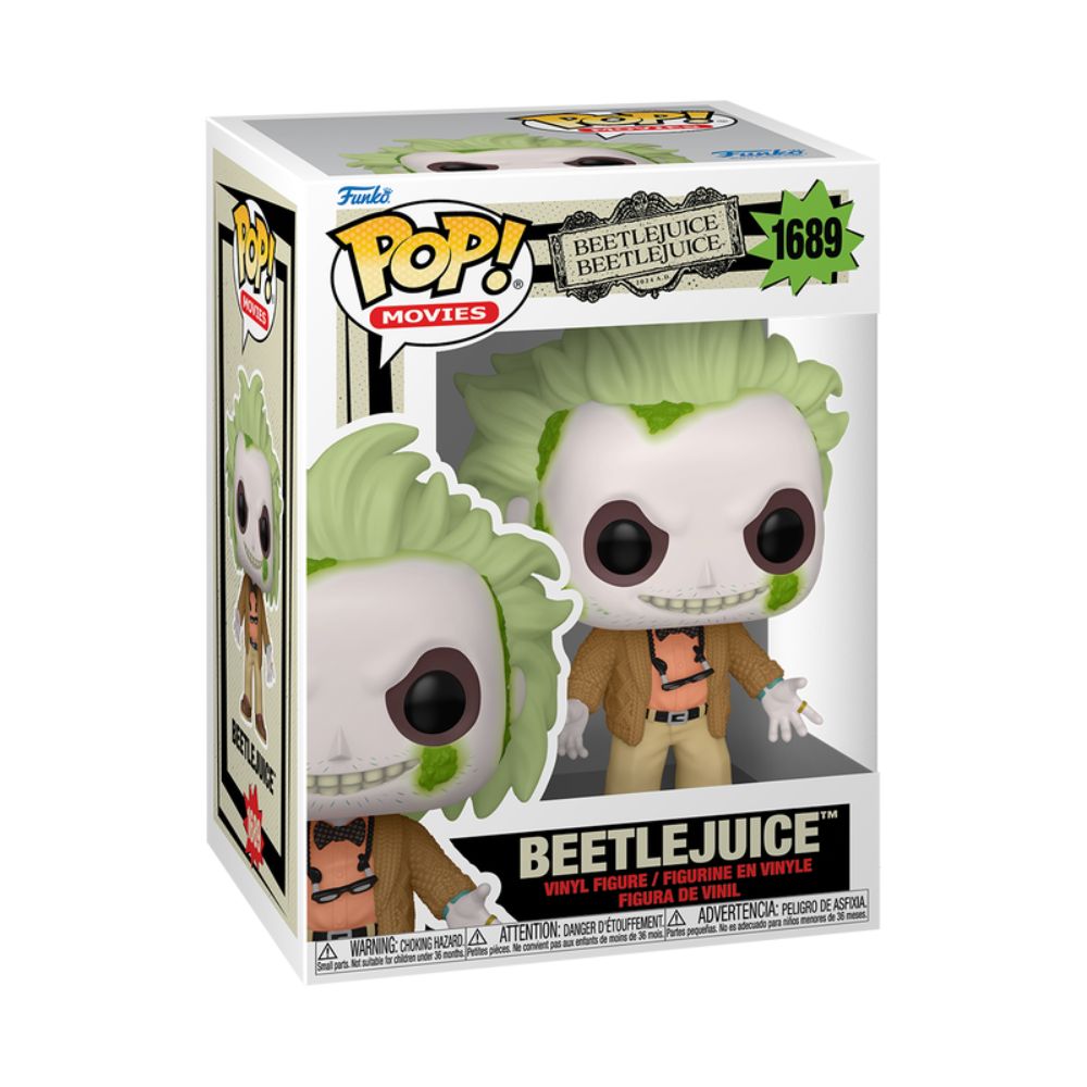 Boneco Funko Pop! Os Fantasmas Ainda se Divertem - Beetlejuice - Imagem 3