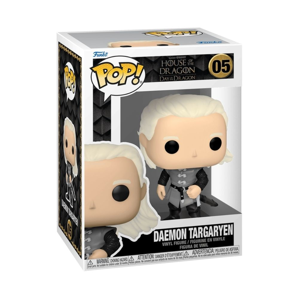 Boneco Funko Pop! A Casa do Dragão - Daemon Targaryen - Imagem 3